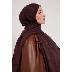 Kare desen Naia şal